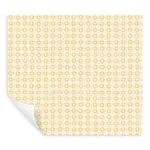 Rifle Paper Co. Daisy Gingham wallpaper, color Yellow, SKU PSW1692RL