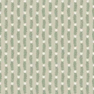 Rifle Paper Co. Eden wallpaper, color Beige & Green, SKU RP7339