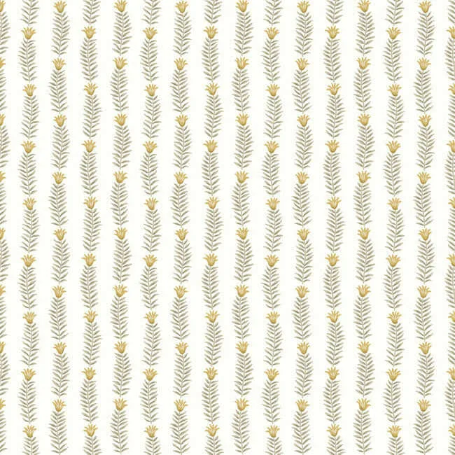 Rifle Paper Co. Eden wallpaper, color White & Beige, SKU RP7343