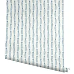 Rifle Paper Co. Eden - White & Blue Wallpaper | Buy Online Rifle Paper Co. Eden wallpaper, color White & Blue, SKU RP7341