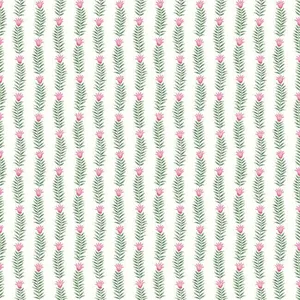 Rifle Paper Co. Eden wallpaper, color White & Green, SKU RP7340
