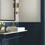 Rifle Paper Co. Eden wallpaper, color White & Green, SKU RP7340