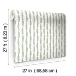 Rifle Paper Co. Eden wallpaper, color White & Green, SKU RP7340