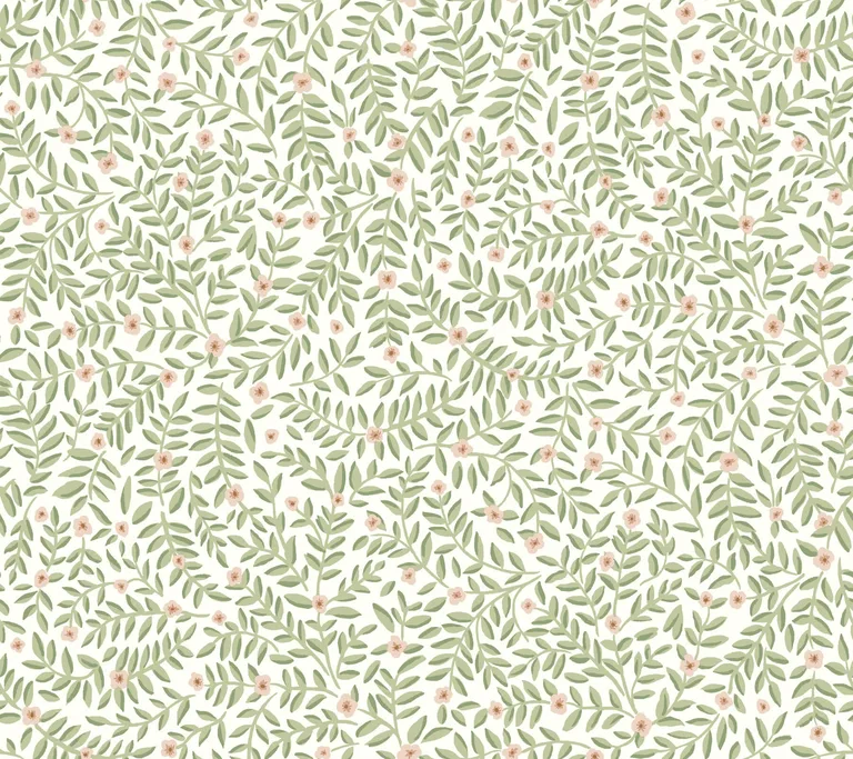 Rifle Paper Co. Elodie wallpaper, color Cream, SKU PSW1673RL