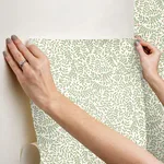 Rifle Paper Co. Elodie - Cream Wallpaper | Buy Online Rifle Paper Co. Elodie wallpaper, color Cream, SKU PSW1673RL