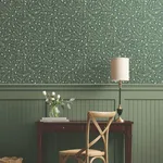 Rifle Paper Co. Elodie - Evergreen Wallpaper | Buy Online Rifle Paper Co. Elodie wallpaper, color Evergreen, SKU PSW1674RL