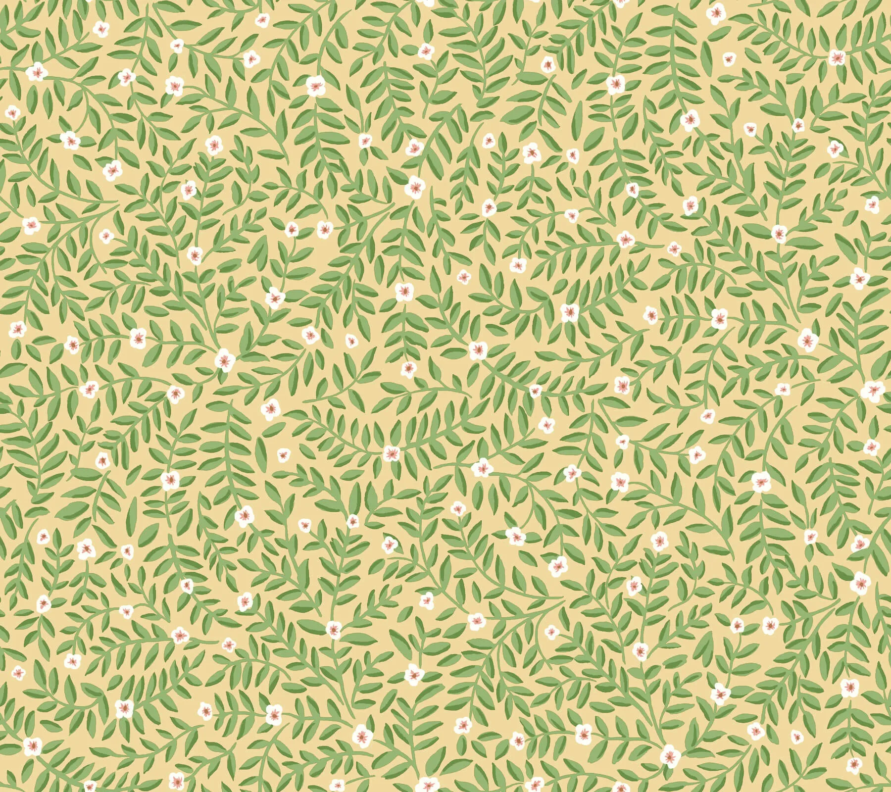 Rifle Paper Co. Elodie wallpaper, color Gold, SKU PSW1671RL
