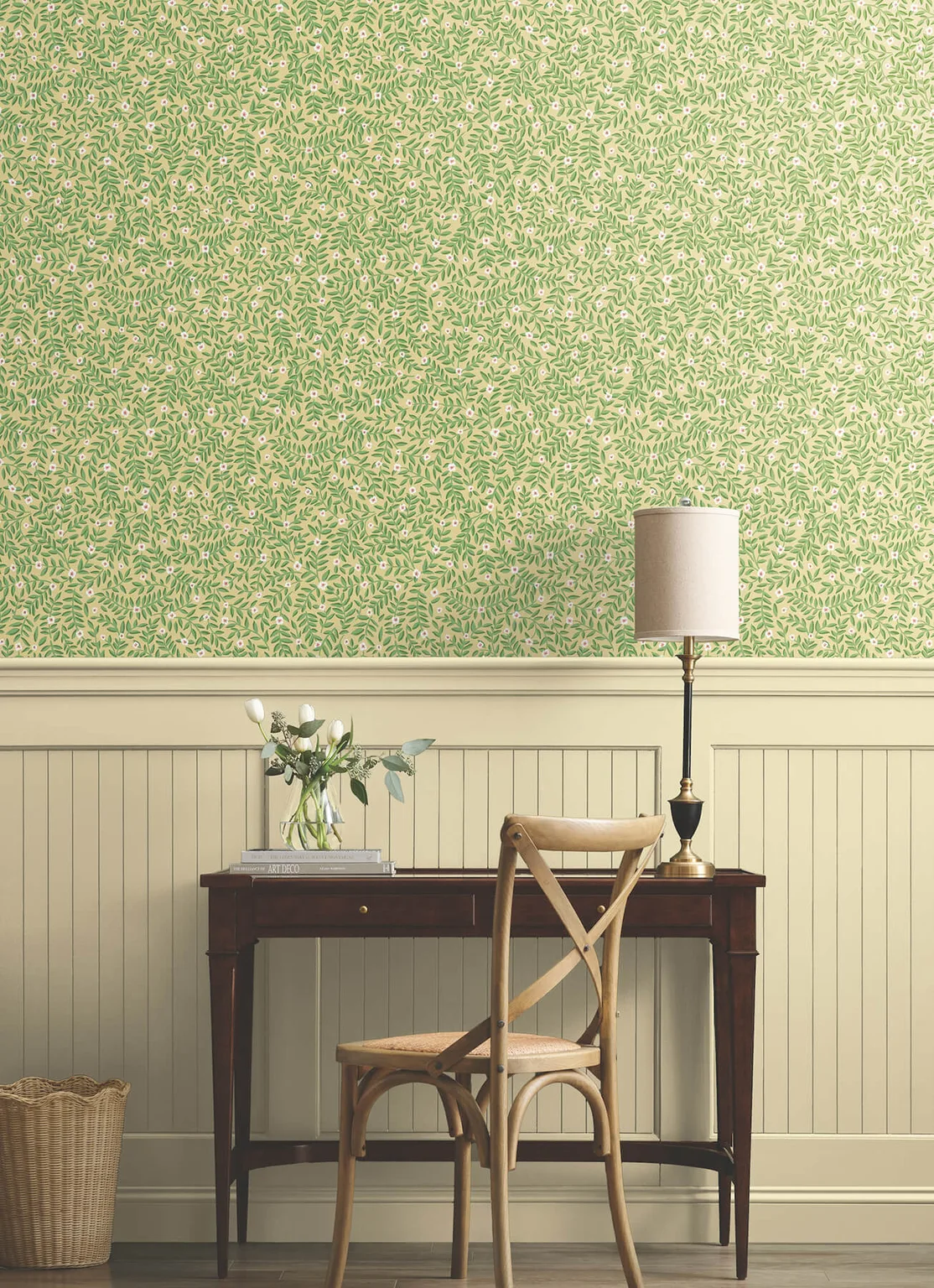 Rifle Paper Co. Elodie wallpaper, color Gold, SKU PSW1671RL