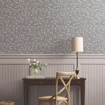 Rifle Paper Co. Elodie - Lavender Wallpaper | Buy Online Rifle Paper Co. Elodie wallpaper, color Lavender, SKU PSW1693RL