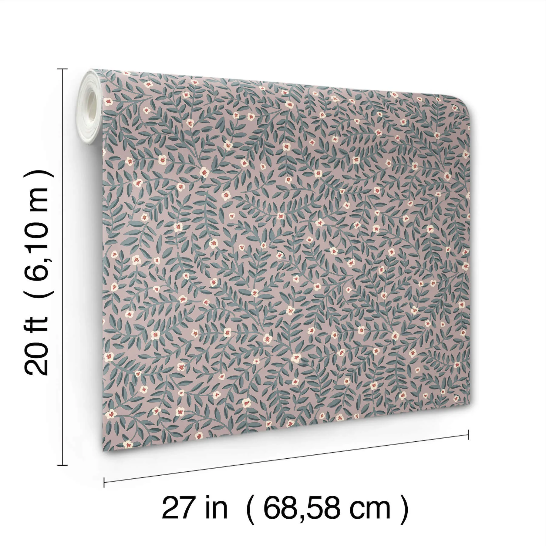 Rifle Paper Co. Elodie - Lavender Wallpaper | Buy Online Rifle Paper Co. Elodie wallpaper, color Lavender, SKU PSW1693RL