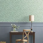 Rifle Paper Co. Elodie - Light Blue Wallpaper | Buy Online Rifle Paper Co. Elodie wallpaper, color Light Blue, SKU PSW1672RL