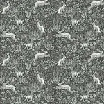 Rifle Paper Co. Fable - Black & White Wallpaper | Buy Online Rifle Paper Co. Fable wallpaper, color Black & White, SKU RI5105