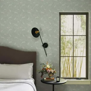 Rifle Paper Co. Fable wallpaper, color Mineral, SKU RI5101