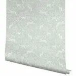 Rifle Paper Co. Fable - Mineral Wallpaper | Buy Online Rifle Paper Co. Fable wallpaper, color Mineral, SKU RI5101