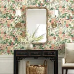 Rifle Paper Co. Garden Party - Burgundy Wallpaper | Buy Online Rifle Paper Co. Garden Party wallpaper, color Burgundy, SKU RI5122