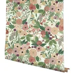 Rifle Paper Co. Garden Party - Burgundy Wallpaper | Buy Online Rifle Paper Co. Garden Party wallpaper, color Burgundy, SKU RI5122