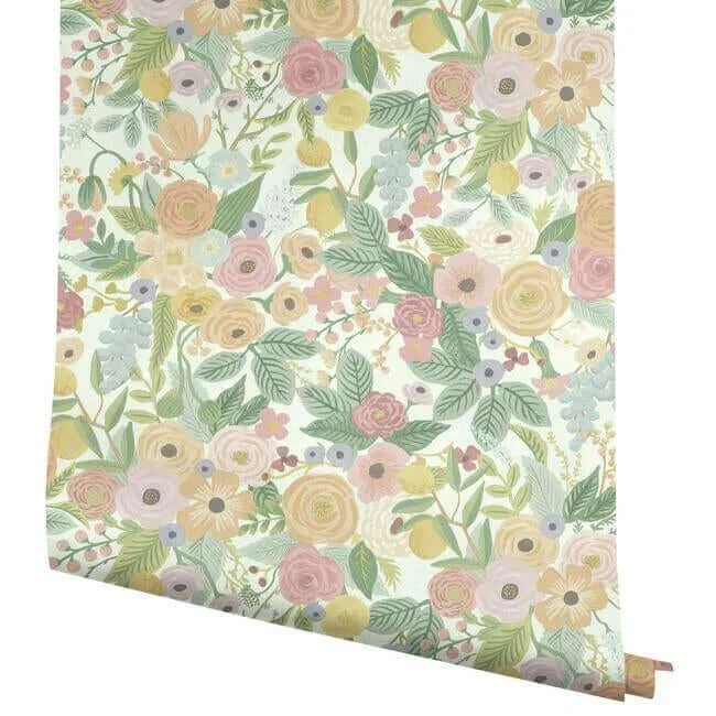 Rifle Paper Co. Garden Party wallpaper, color Pastel, SKU RI5118