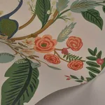 Rifle Paper Co. Garden Party wallpaper, color Rose, SKU PSW1200RL