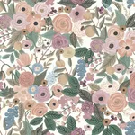 Rifle Paper Co. Garden Party wallpaper, color Blush Multi, SKU PSW1483RL