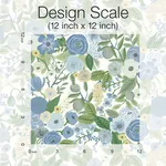 Rifle Paper Co. Garden Party - Blue & Green Multi Wallpaper | Buy Online Rifle Paper Co. Garden Party wallpaper, color Blue & Green Multi, SKU PSW1484RL