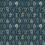 Rifle Paper Co. Hawthorne - Navy & Gold Wallpaper | Buy Online Rifle Paper Co. Hawthorne wallpaper, color Navy & Gold, SKU RI5131