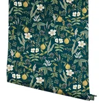 Rifle Paper Co. Herb Garden - Navy Wallpaper | Buy Online Rifle Paper Co. Herb Garden wallpaper, color Navy, SKU PSW1677RL