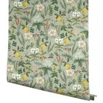 Rifle Paper Co. Herb Garden - Sage Wallpaper | Buy Online Rifle Paper Co. Herb Garden wallpaper, color Sage, SKU PSW1675RL