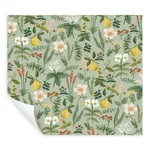 Rifle Paper Co. Herb Garden - Sage Wallpaper | Buy Online Rifle Paper Co. Herb Garden wallpaper, color Sage, SKU PSW1675RL