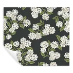Rifle Paper Co. Hydrangea - Black & White Wallpaper | Buy Online Rifle Paper Co. Hydrangea wallpaper, color Black & White, SKU PSW1618RL