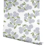 Rifle Paper Co. Hydrangea wallpaper, color Lilac & White, SKU PSW1621RL