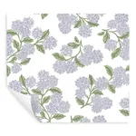 Rifle Paper Co. Hydrangea wallpaper, color Lilac & White, SKU PSW1621RL