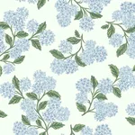 Rifle Paper Co. Hydrangea - Blue & White Wallpaper | Buy Online Rifle Paper Co. Hydrangea wallpaper, color Blue & White, SKU RI5143