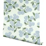 Rifle Paper Co. Hydrangea - Blue & White Wallpaper | Buy Online Rifle Paper Co. Hydrangea wallpaper, color Blue & White, SKU RI5143