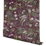 Rifle Paper Co. Juniper Forest wallpaper, color Burgundy, SKU RI5164