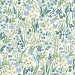 Rifle Paper Co. Lea - Indigo Wallpaper | Buy Online Rifle Paper Co. Lea wallpaper, color Indigo, SKU PSW1468RL