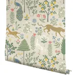 Rifle Paper Co. Menagerie - Beige Wallpaper | Buy Online Rifle Paper Co. Menagerie wallpaper, color Beige, SKU RP7303