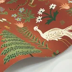 Rifle Paper Co. Menagerie - Brown Wallpaper | Buy Online Rifle Paper Co. Menagerie wallpaper, color Brown, SKU RP7301