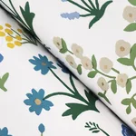 Rifle Paper Co. Menagerie Garden - Blue Multicolor Wallpaper | Buy Online Rifle Paper Co. Menagerie Garden wallpaper, color Blue Multicolor, SKU PSW1551RL