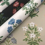 Rifle Paper Co. Mughal Rose - White & Purple Wallpaper | Buy Online Rifle Paper Co. Mughal Rose wallpaper, color White & Purple, SKU RP7347