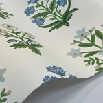 Rifle Paper Co. Mughal Rose - White & Purple Wallpaper | Buy Online Rifle Paper Co. Mughal Rose wallpaper, color White & Purple, SKU RP7347