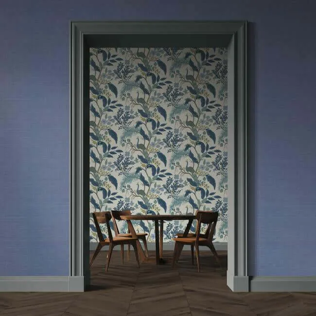 Rifle Paper Co. Palette wallpaper, color Blue, SKU RI5184