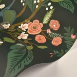 Rifle Paper Co. Peacock - Emerald Wallpaper | Buy Online Rifle Paper Co. Peacock wallpaper, color Emerald, SKU RI5168