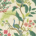 Rifle Paper Co. Peacock - Light Pink Wallpaper | Buy Online Rifle Paper Co. Peacock wallpaper, color Light Pink, SKU RI5169