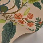 Rifle Paper Co. Peacock - Light Pink Wallpaper | Buy Online Rifle Paper Co. Peacock wallpaper, color Light Pink, SKU RI5169