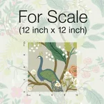 Rifle Paper Co. Peacock - Linen Wallpaper | Buy Online Rifle Paper Co. Peacock wallpaper, color Linen, SKU RI5171
