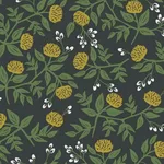 Rifle Paper Co. Peonies - Black & Gold Wallpaper | Buy Online Rifle Paper Co. Peonies wallpaper, color Black & Gold, SKU RI5151