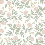 Rifle Paper Co. Peonies wallpaper, color Blush, SKU PSW1685RL