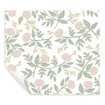 Rifle Paper Co. Peonies wallpaper, color Blush, SKU PSW1685RL