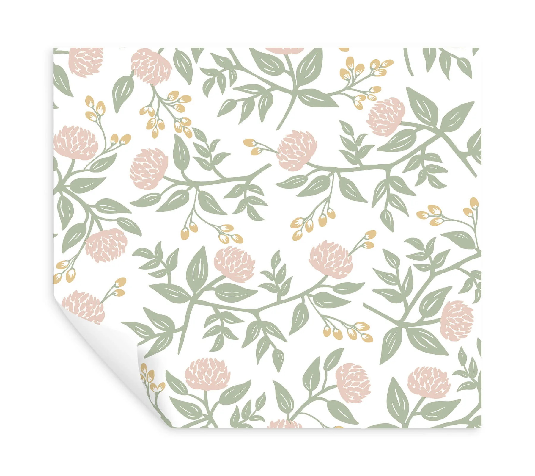 Rifle Paper Co. Peonies wallpaper, color Blush, SKU PSW1685RL