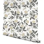 Rifle Paper Co. Peonies wallpaper, color Gold, SKU PSW1686RL